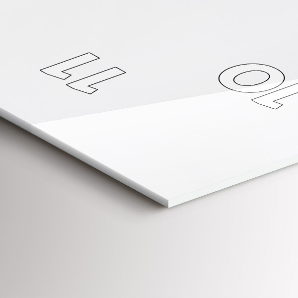 Zegar szklany pionowy Śpiący kot i pies