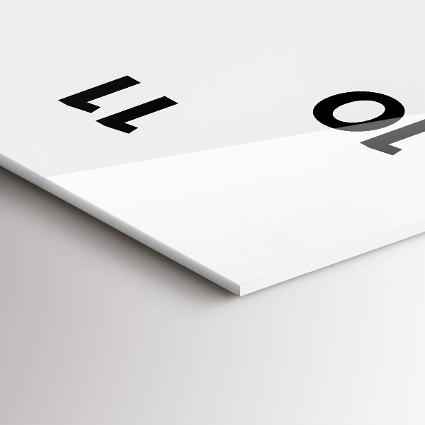 Zegar szklany pionowy Śpiący kot i pies