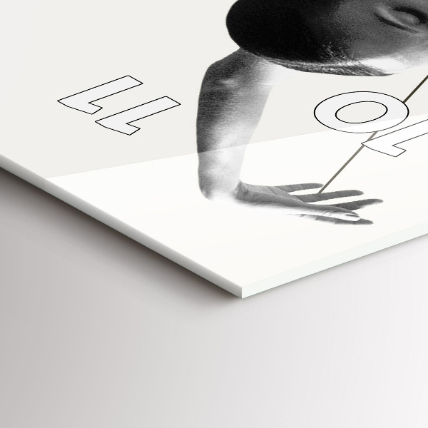 Zegar ścienny pionowy Abstrakcja kobieta tancerka