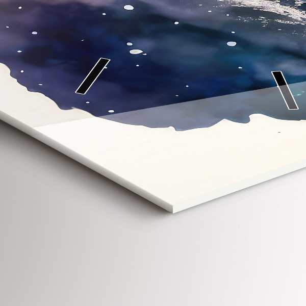 Zegar ścienny pionowy Medytacja styl życia