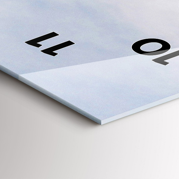 Zegar ścienny pionowy Pojazd na pustyni Kamczatka