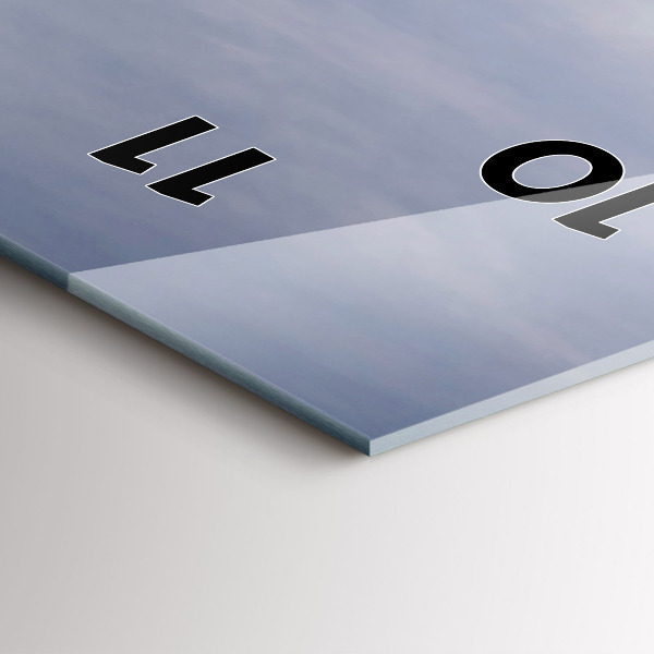 Zegar ścienny pionowy Barcelona Surfer