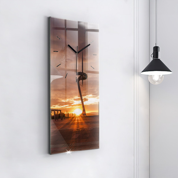 Zegar ścienny pionowy Barcelona Park Olimpijski