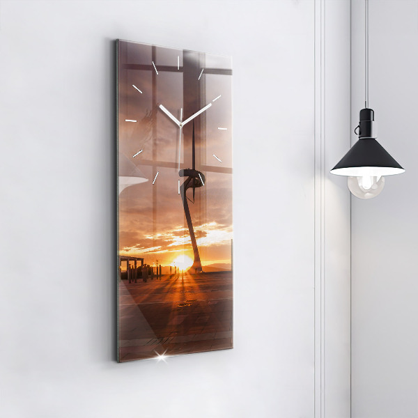 Zegar ścienny pionowy Barcelona Park Olimpijski