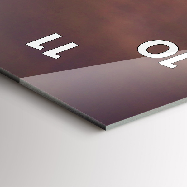 Zegar ścienny pionowy Barcelona Park Olimpijski