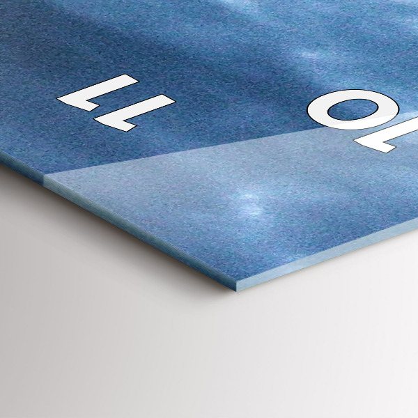 Zegar ścienny pionowy Panorama Nowy Jork