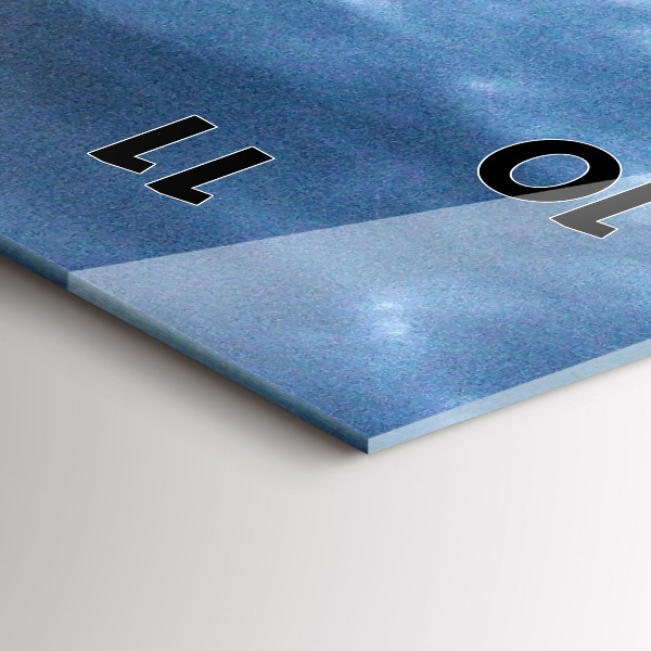 Zegar ścienny pionowy Panorama Nowy Jork