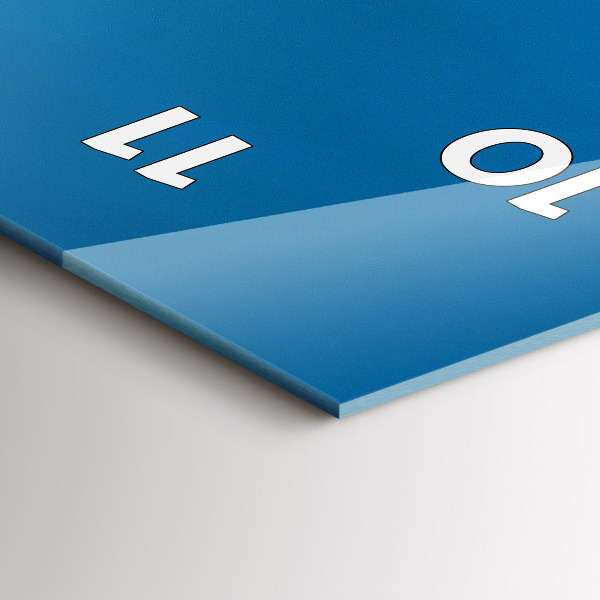 Zegar ścienny pionowy Tower Bridge Londyn nocą