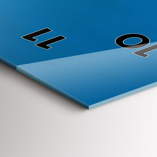 Zegar ścienny pionowy Tower Bridge Londyn nocą