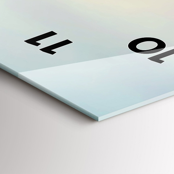 Zegar ścienny pionowy Big Ben panorama Londynu