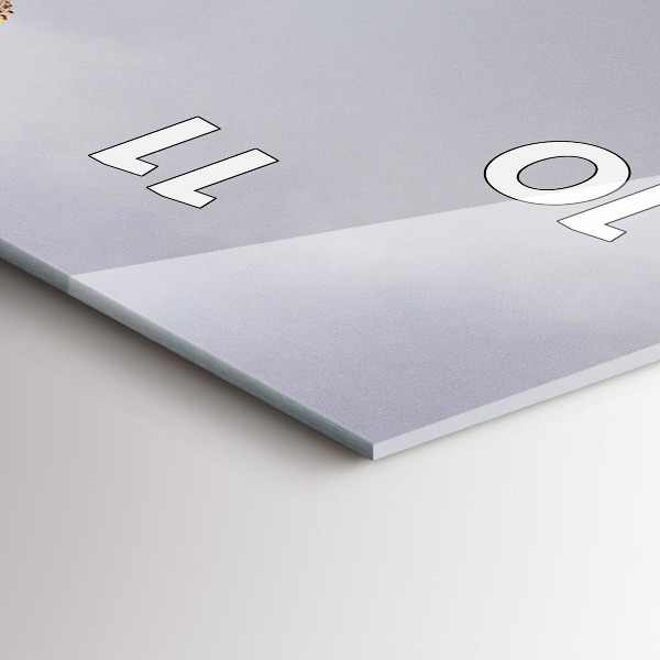 Zegar ścienny pionowy Zamek Disneyland w Paryżu