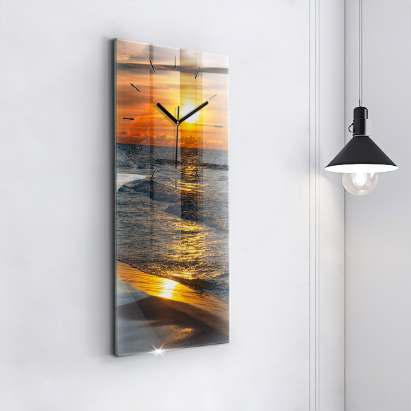 Zegar ścienny pionowy Władysławowo Morze Bałtyckie