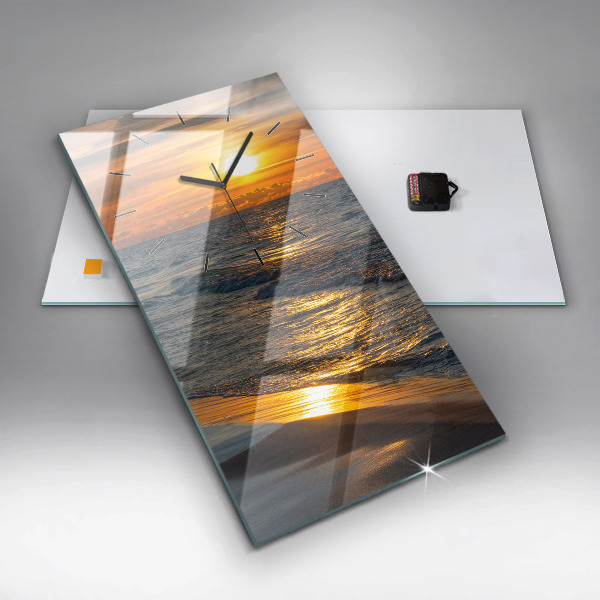 Zegar ścienny pionowy Władysławowo Morze Bałtyckie