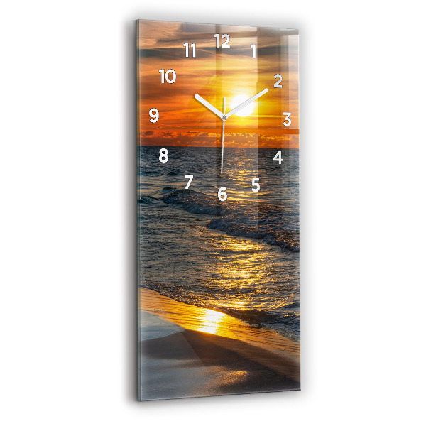 Zegar ścienny pionowy Władysławowo Morze Bałtyckie