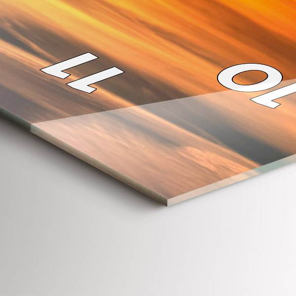 Zegar ścienny pionowy Władysławowo Morze Bałtyckie