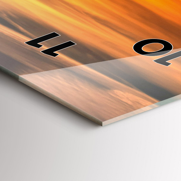 Zegar ścienny pionowy Władysławowo Morze Bałtyckie