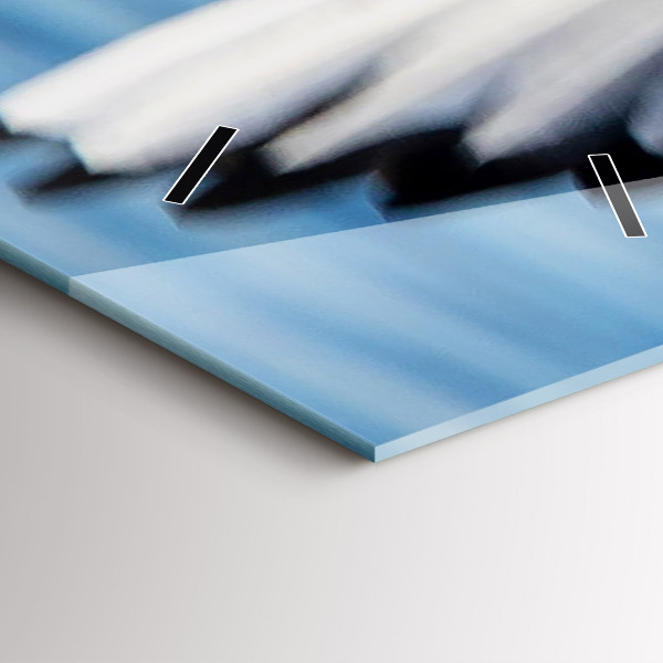 Zegar ścienny pionowy Mewy w Gdyni