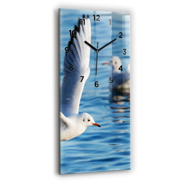 Zegar ścienny pionowy Mewy w Gdyni