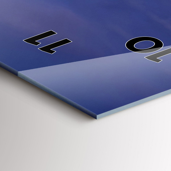 Zegar ścienny pionowy Molo na Morzu Bałtyckim