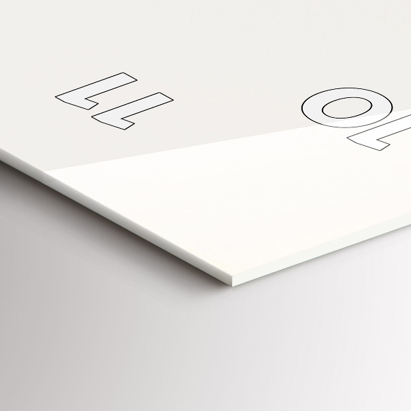 Zegar ścienny pionowy Latarnia morska i morze