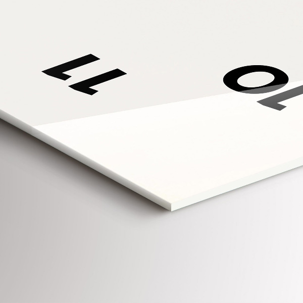 Zegar ścienny pionowy Latarnia morska i morze