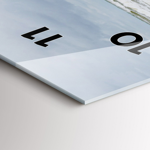 Zegar ścienny pionowy Chwila z książką