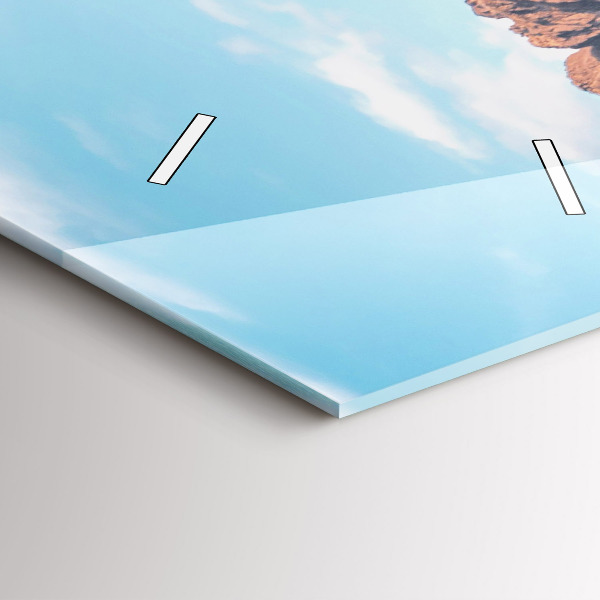 Zegar ścienny pionowy Domek w Tatrach