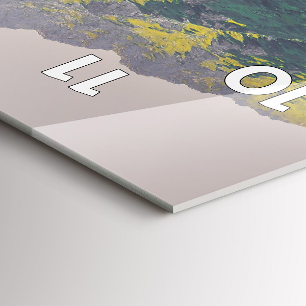 Zegar ścienny pionowy Morskie Oko w Tatrach