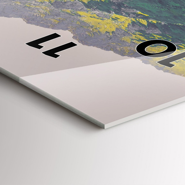 Zegar ścienny pionowy Morskie Oko w Tatrach