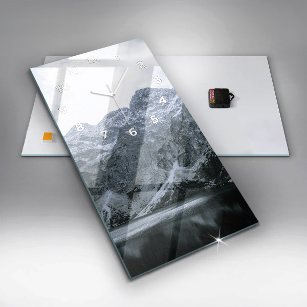 Zegar ścienny pionowy Morskie Oko w Tatrach