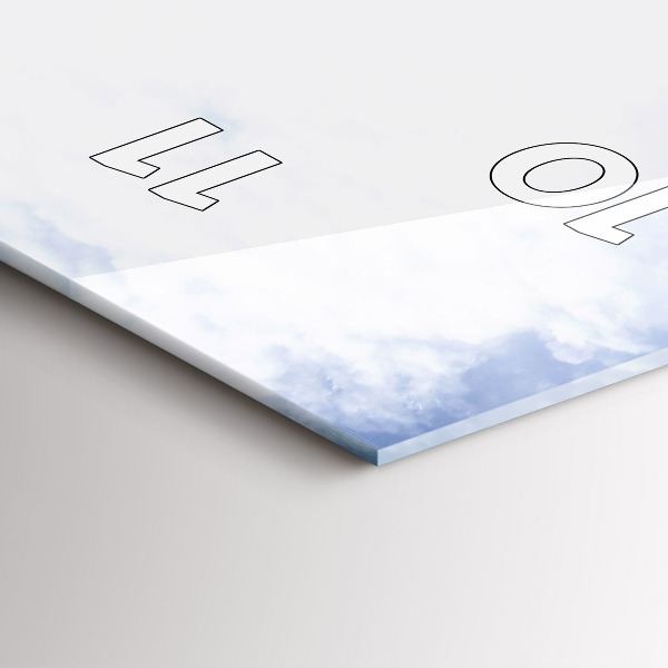 Zegar ścienny pionowy Morskie Oko w Tatrach