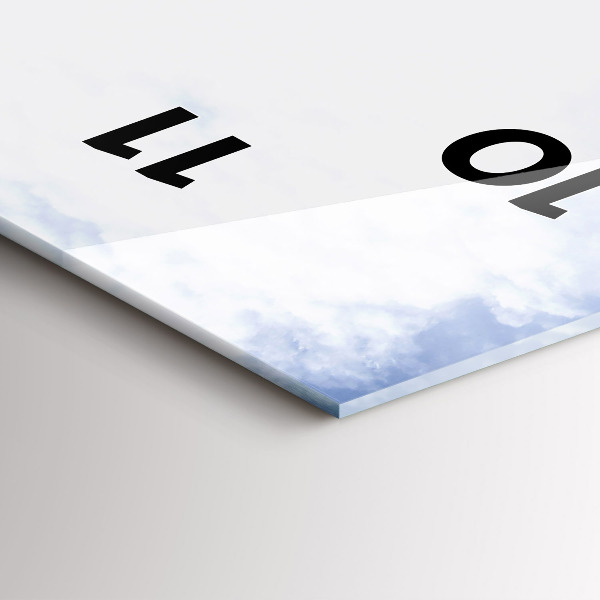 Zegar ścienny pionowy Morskie Oko w Tatrach