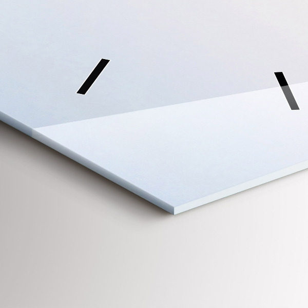 Zegar ścienny pionowy Jezioro i góry