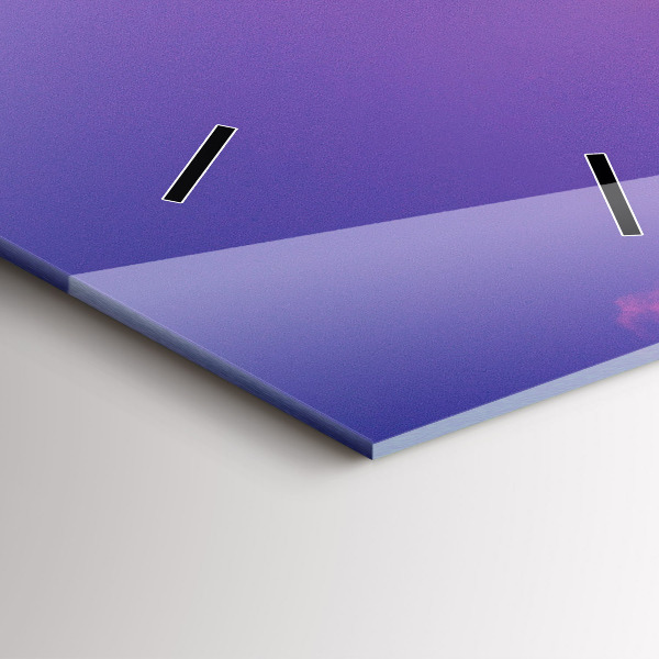 Zegar ścienny pionowy Drapacz chmur w Warszawie