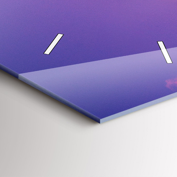 Zegar ścienny pionowy Drapacz chmur w Warszawie