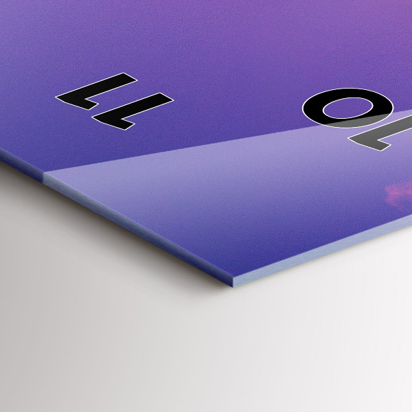 Zegar ścienny pionowy Drapacz chmur w Warszawie