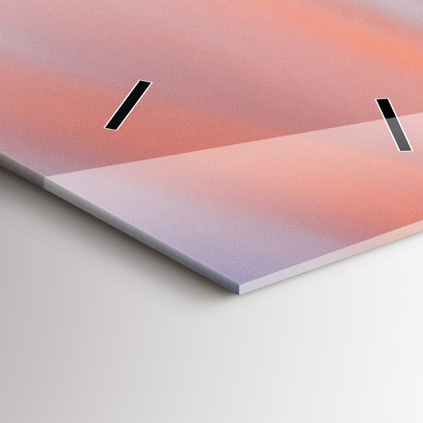 Zegar ścienny pionowy Widok na jezioro