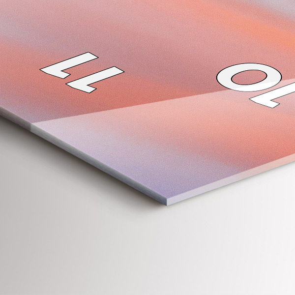 Zegar ścienny pionowy Widok na jezioro