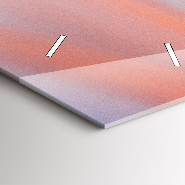 Zegar ścienny pionowy Widok na jezioro