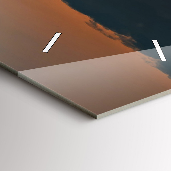 Zegar ścienny pionowy Słoneczniki na łące