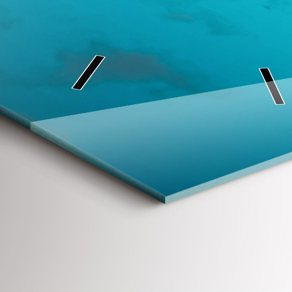 Zegar ścienny pionowy Kobieta na drodze