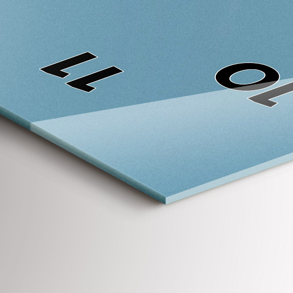 Zegar ścienny pionowy Palmy w Los Angeles