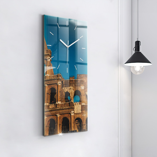 Zegar ścienny pionowy Koloseum we Włoszech