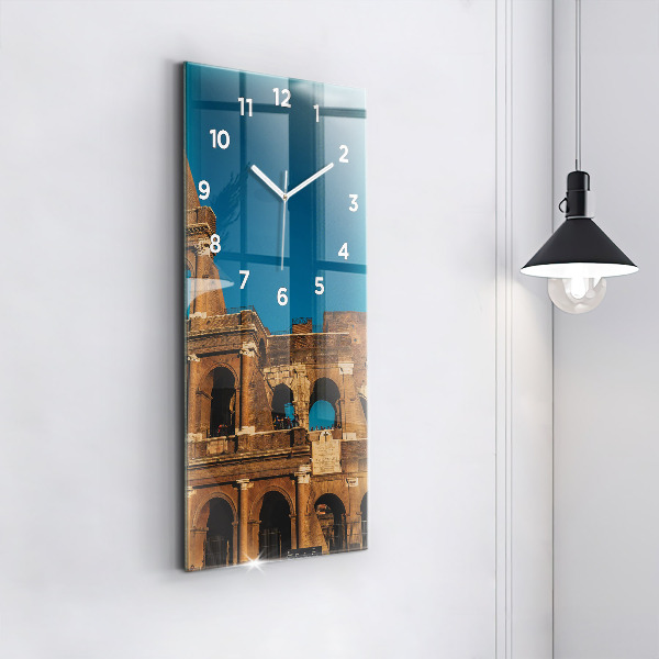 Zegar ścienny pionowy Koloseum we Włoszech