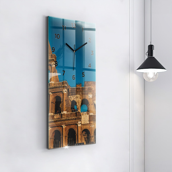 Zegar ścienny pionowy Koloseum we Włoszech