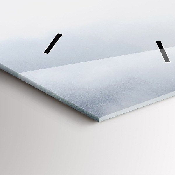 Zegar ścienny pionowy Wieżowiec w Mediolanie