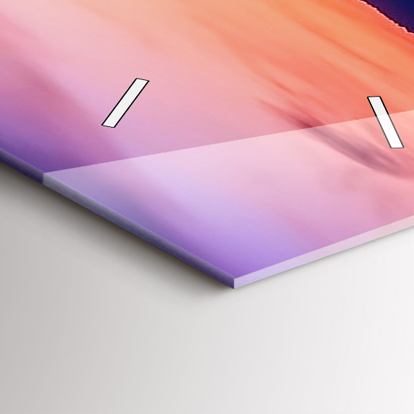 Zegar ścienny pionowy Napis Memories