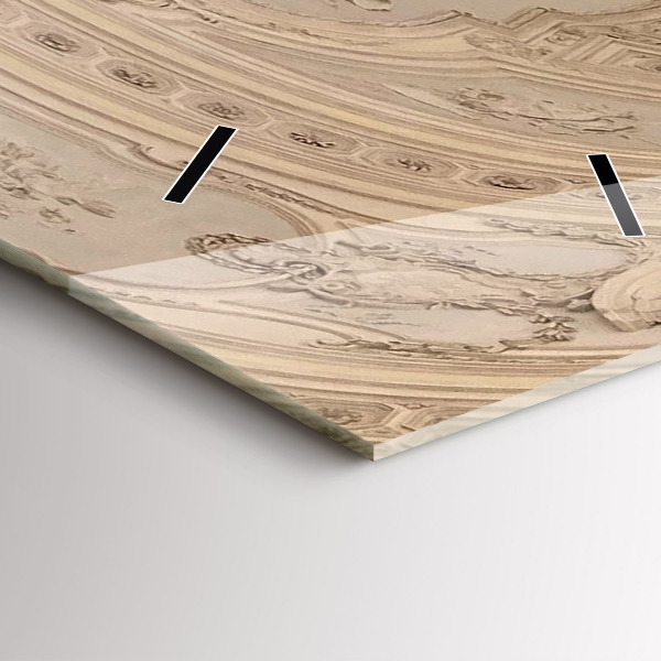 Zegar ścienny pionowy Muzeum La Veneria Reale