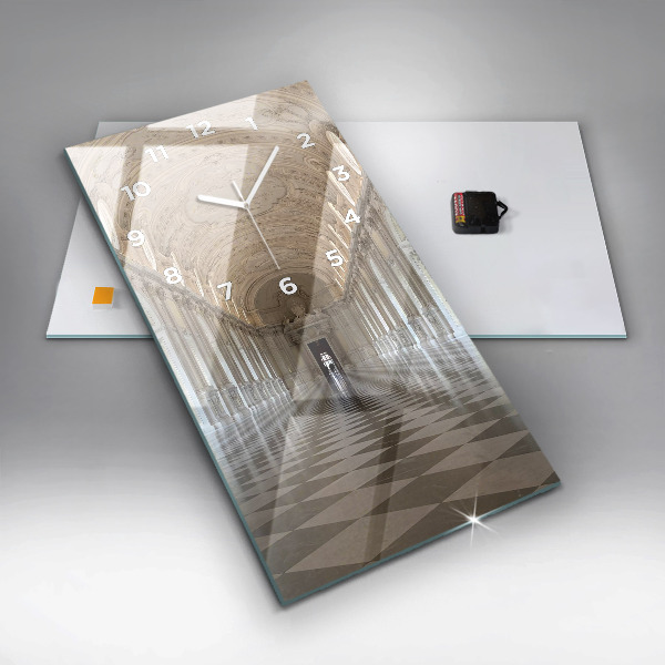 Zegar ścienny pionowy Muzeum La Veneria Reale