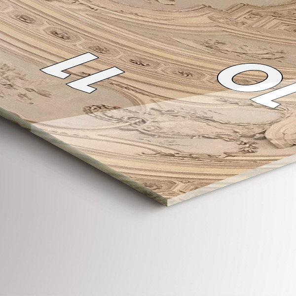 Zegar ścienny pionowy Muzeum La Veneria Reale